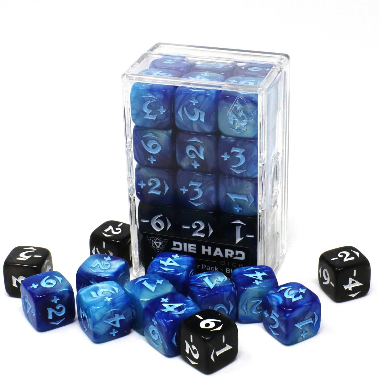 Die Hard Dice Spindown Counters - Variety Power Pack - Blue